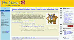 Desktop Screenshot of cubscoutpack45.com
